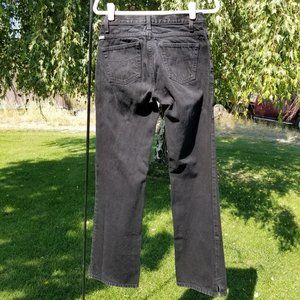 Cruel Girl Slim Fit Black Denim Jeans Sz 7 Long